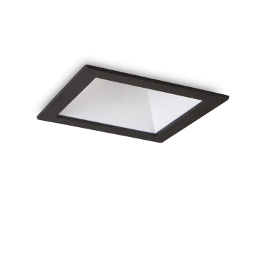 GAME SQUARE 11W 3000K BK WH LAMPADA INCASSO - IDEAL LUX 192406 product photo Photo 01 3XL