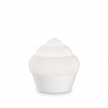 LAMPADA DA TAVOLO CUPCAKE TL1 BIANCO - IDEAL LUX 194417 product photo Photo 01 3XL