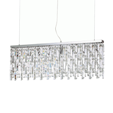 LAMPADA SOSPENSIONE ELISIR SP8 CROMO - IDEAL LUX 200002 product photo Photo 01 3XL