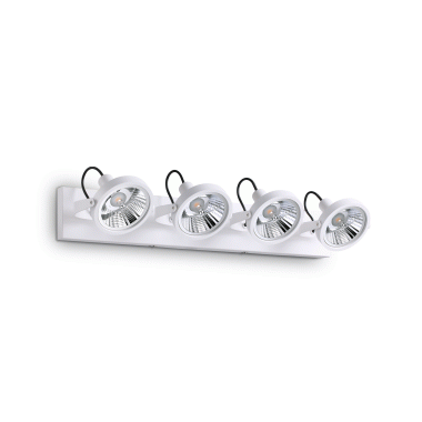 LAMPADA PLAFONIERA GLIM PL4 BIANCO - IDEAL LUX 200217 product photo Photo 01 3XL