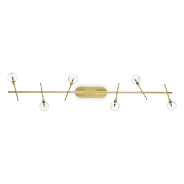 LAMPADA PLAFONIERA MARACAS PL6 OTTONE ANTICO - IDEAL LUX 200361 product photo Photo 01 3XL