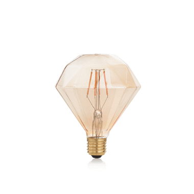 LAMPADINAE27DIAMOND4W2200KCRI80AMBRA - IDEAL LUX 201269 product photo Photo 01 3XL