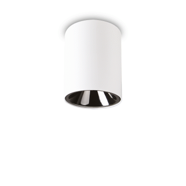 LAMPADA PLAFONIERA NITRO PL1 0WROUND BIANCO - IDEAL LUX 205991 product photo Photo 01 3XL