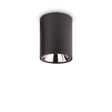 NITRO PL 10W ROUND NERO LAMPADA PLAFONIERA - IDEAL LUX 206004 product photo Photo 01 3XL