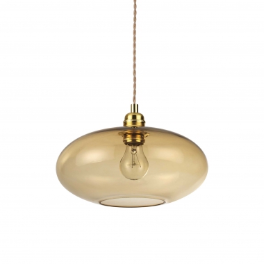 LAMPADARIO SOSPENSIONE BLOB SP1 AMBRA - IDEAL LUX 207988 product photo Photo 01 3XL