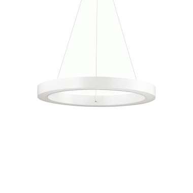 ORACLE D50 ROUND BIANCO LAMPADA SOSPENSIONE - IDEAL LUX 211404 product photo Photo 01 3XL