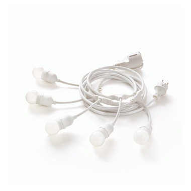 LAMPADA SOSPENSIONE FIESTA SP5 BIANCO - IDEAL LUX 218724 product photo Photo 01 3XL