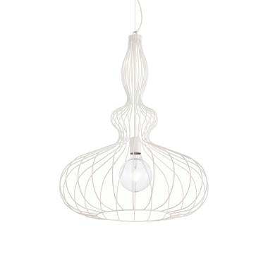 LAMPADA SOSPENSIONE CLARISSA SP1 BIANCO - IDEAL LUX 220604 product photo Photo 01 3XL