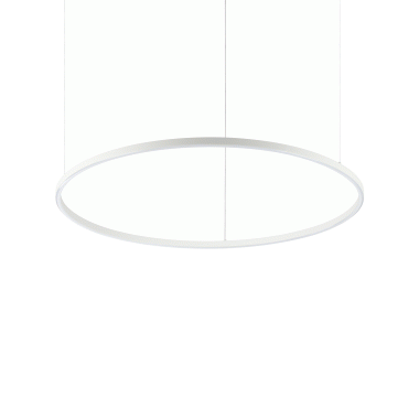 ORACLE SLIM SP D90 ROUND WH 3000K LAMPADA SOSPENSIONE - IDEAL LUX 229478 product photo Photo 01 3XL
