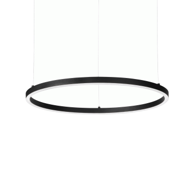 LAMPADA SOSPENSIONE ORACLESLIMSPD90ROUND NERO 3000K - IDEAL LUX 229508 product photo Photo 01 3XL