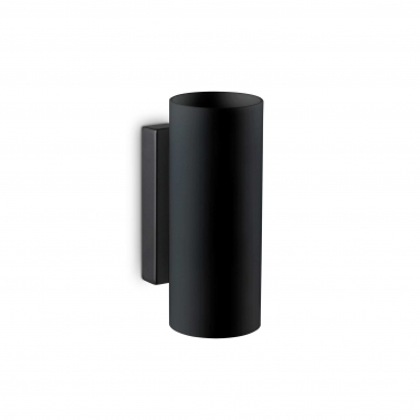 LAMPADA DA PARETE APPLIQUE PAUL AP2 ROUND NERO - IDEAL LUX 231105 product photo Photo 01 3XL