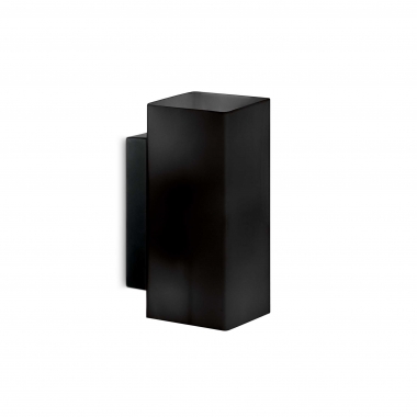 LAMPADA DA PARETE APPLIQUE PAUL AP2 SQUARE NERO - IDEAL LUX 231143 product photo Photo 01 3XL