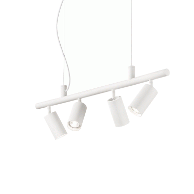 LAMPADA SOSPENSIONE DYNAMITE SP4 BIANCO - IDEAL LUX 231372 product photo Photo 01 3XL