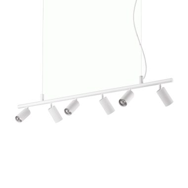 LAMPADA SOSPENSIONE DYNAMITE SP6 BIANCO - IDEAL LUX 231433 product photo Photo 01 3XL