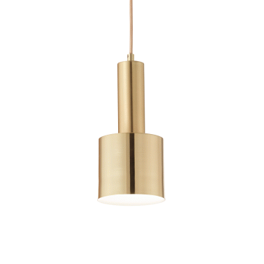 LAMPADA SOSPENSIONE HOLLY SP1 OTTONESATINATO - IDEAL LUX 231570 product photo Photo 01 3XL