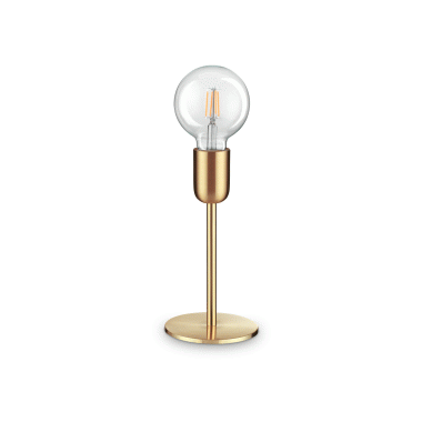 LAMPADA TAVOLO MICROPHONE TL1 OTTONESATINATO - IDEAL LUX 232546 product photo Photo 01 3XL