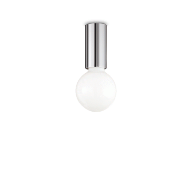 LAMPADA PLAFONIERA PETIT PL1 CROMO - IDEAL LUX 233017 product photo Photo 01 3XL