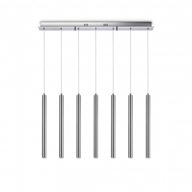 SOSPENSIONE LAMPADA FROZEN SP7 CROMO - IDEAL LUX 233536 product photo Photo 01 3XL