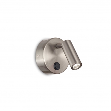 LAMPADA DA PARETE APPLIQUE PAGEAPROUND NICKEL - IDEAL LUX 233673 product photo Photo 01 3XL