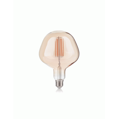 LAMPADINAAPPLEE27LED6WVETROVINTAGEAMBRA2200K - IDEAL LUX 237374 product photo Photo 01 3XL