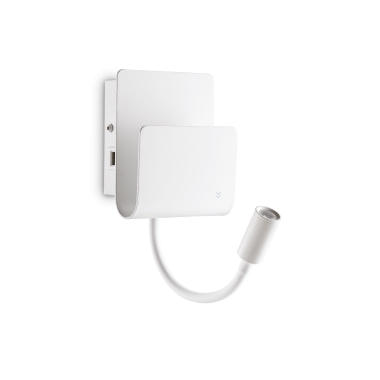 LAMPADA APPLIQUE PROBE AP2 BIANCO - IDEAL LUX 243160 product photo Photo 01 3XL