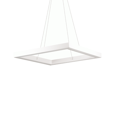 ORACLE D60 SQUARE BIANCO LAMPADA SOSPENSIONE - IDEAL LUX 245683 product photo Photo 01 3XL