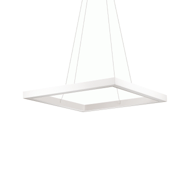 ORACLE D70 SQUARE BIANCO LAMPADA SOSPENSIONE - IDEAL LUX 245706 product photo Photo 01 3XL