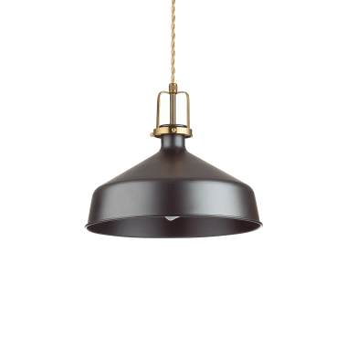 LAMPADA SOSPENSIONE ERIS - 1 SP1 NERO - IDEAL LUX 249056 product photo Photo 01 3XL