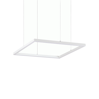 LAMPADA SOSPENSIONE ORACLESLIMSPD50SQUARE BIANCO 3000K - IDEAL LUX 259154 product photo Photo 01 3XL