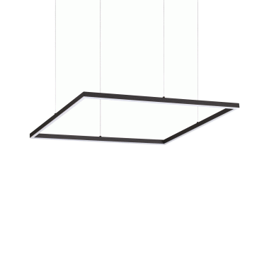 LAMPADA SOSPENSIONE ORACLESLIMSPD70SQUARE NERO 3000K - IDEAL LUX 259185 product photo Photo 01 3XL