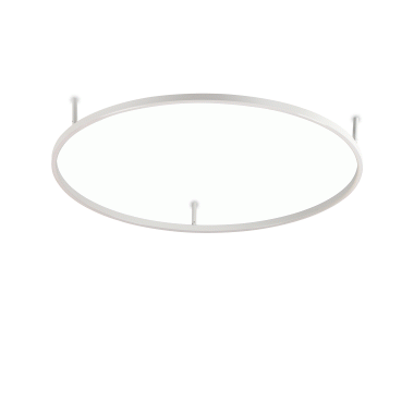 LAMPADA PLAFONIERA ORACLESLIMPLD090ROUND BIANCO 3000K - IDEAL LUX 266015 product photo Photo 01 3XL