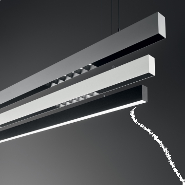 LAMPADA FLUOKITSINGLESTEELCABLE5MT + BIANCO CEILINGCUP - IDEAL LUX 276342 product photo Photo 01 3XL