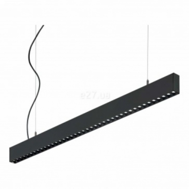 LAMPADA A SOSPENSIONE STEEL SP ACCENT BK 3000K 36 W 2500 LM 3000K - IDEAL LUX 276649 product photo Photo 01 3XL