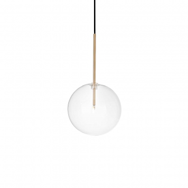 LAMPADA SOSPENSIONIEQUINOZIO SP1 D20 OTTONE - IDEAL LUX 277387 product photo Photo 01 3XL
