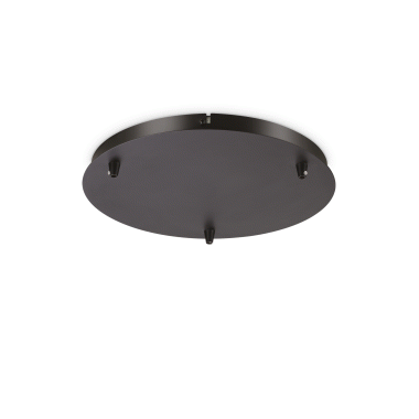 ROSONESTANDARD3LUCI NERO LAMPADA - IDEAL LUX 285603 product photo Photo 01 3XL