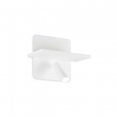 LAMPADA DA PARETE PIANOAP BIANCO - IDEAL LUX 287317 product photo Photo 01 3XL