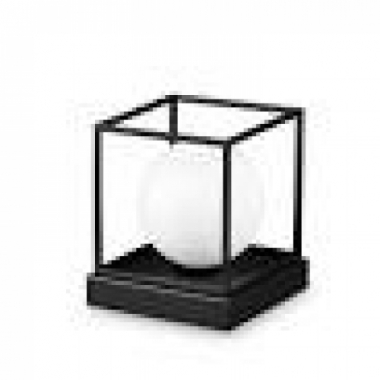 LAMPADA DA TAVOLO LINGOTTO TL1 SMALL NERO - IDEAL LUX 304151 product photo Photo 01 3XL