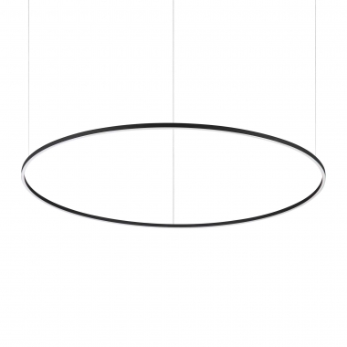 LAMPADA SOSPENSIONE ORACLESLIMSPD150ROUN D40 00KON - OFF NERO - IDEAL LUX 304472 product photo Photo 01 3XL