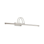 BOW AP D76 NICKEL LAMPADA APPLIQUE - IDEAL LUX 007069 product photo
