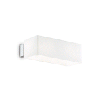 LAMPADA APPLIQUE BOX AP2 BIANCO - IDEAL LUX 009537 product photo