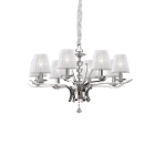 LAMPADA SOSPENSIONE PEGASO SP8 BIANCO - IDEAL LUX 059242 product photo