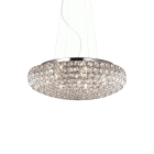 LAMPADA SOSPENSIONE KING SP7 CROMO - IDEAL LUX 087979 product photo