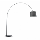 LAMPADA DA TERRA DORSALE PT1 TOTALBLACK - IDEAL LUX 091983 product photo