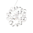 LAMPADA SOSPENSIONE VORTEX SP6 ARGENTO - IDEAL LUX 101613 product photo