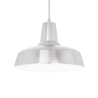 LAMPADA SOSPENSIONE MOBY SP1 ALLUMINIO - IDEAL LUX 102054 product photo