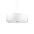 WOODY SP5 BIANCO LAMPADA SOSPENSIONE - IDEAL LUX 103242 product photo
