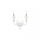 LAMPADA DA PARETE APPLIQUE DOGE AP2 BIANCO - IDEAL LUX 113654 product photo