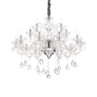 LAMPADA SOSPENSIONE COLOSSAL SP1 5 TRASPARENTE - IDEAL LUX 114170 product photo