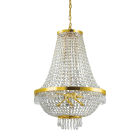 LAMPADA SOSPENSIONE CAESAR SP1 2 ORO - IDEAL LUX 114743 product photo
