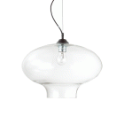 BISTRO' SP1 ROUND TRASPARENTE LAMPADA SOSPENSIONE - IDEAL LUX 120898 product photo